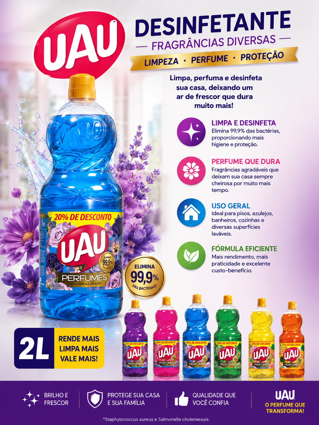 Desinfetante Perfumes
