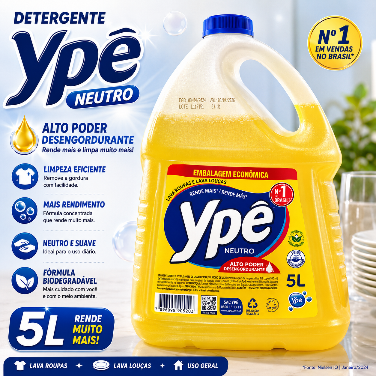 Detergente Neutro