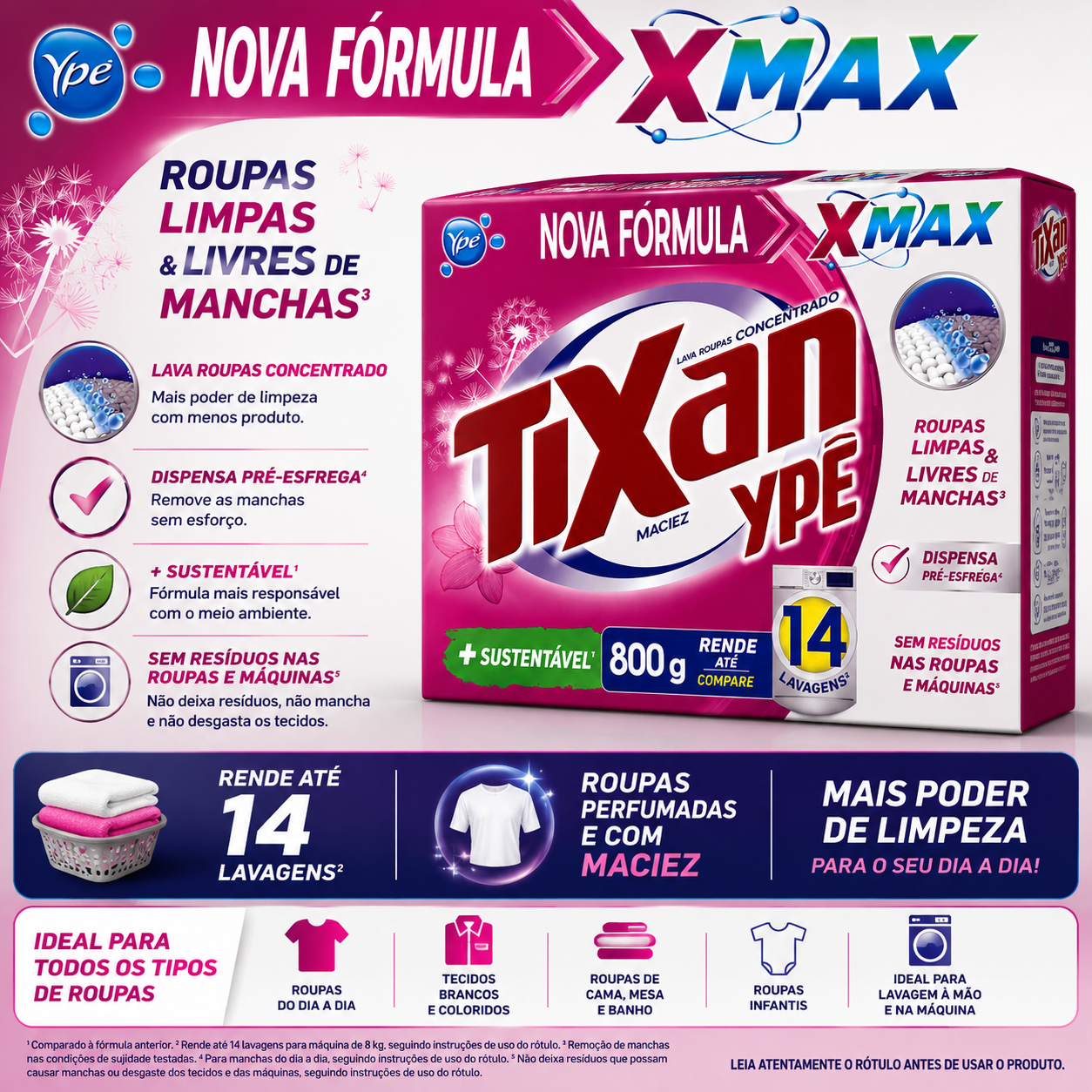 Sabão em pó Tixan